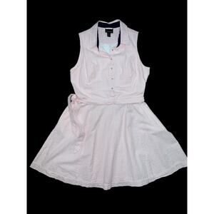 Womans 100% cotton Cynthia Rowley knee length dress sz 12